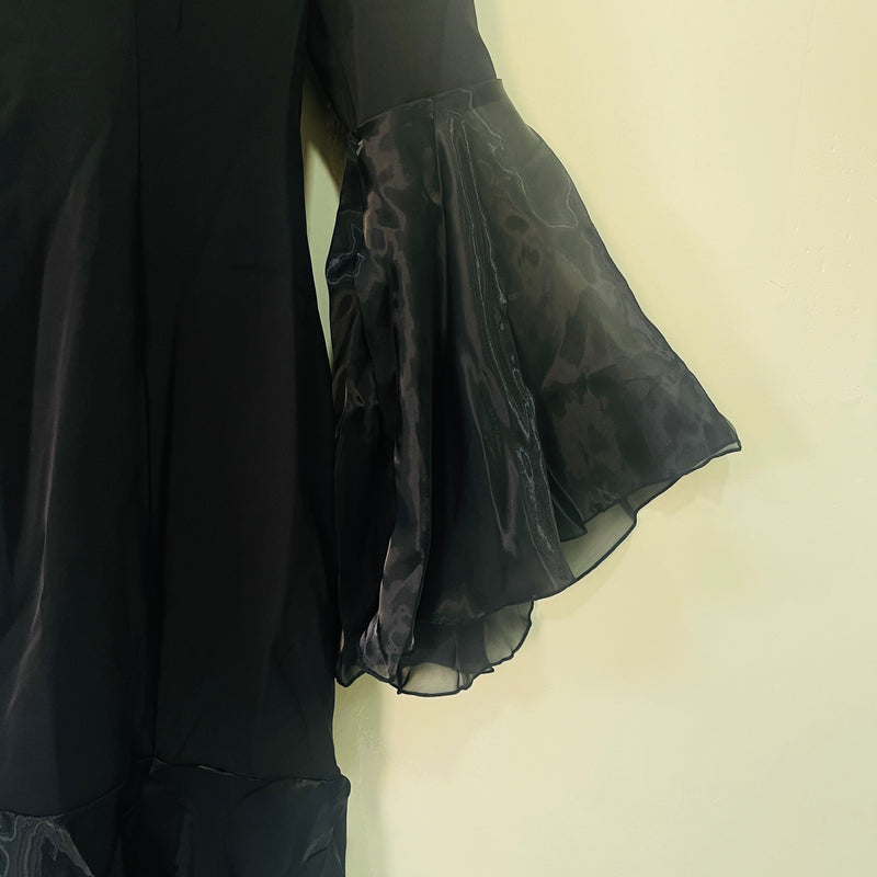 Womens Evening Dress Feathers Party Gown S5082103 - TUZZUT Qatar Online Shopping