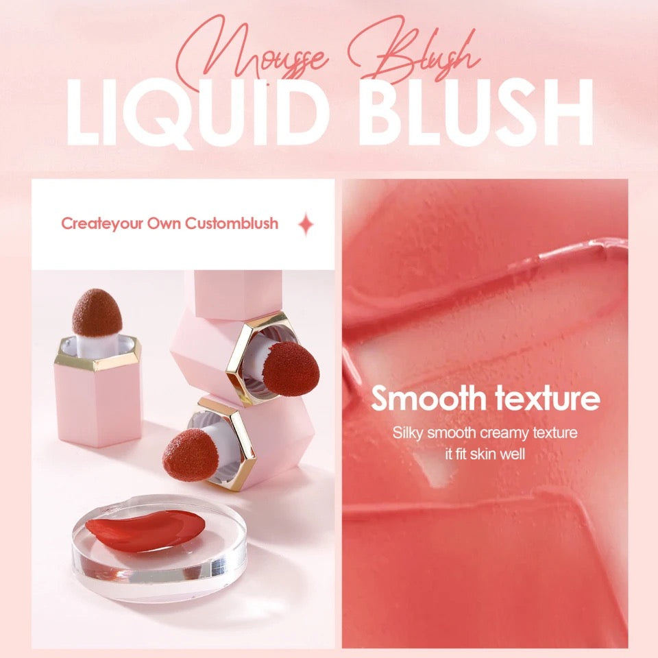 HANDAIYAN 4 Colour Set Liquid Blusher Set 410089 HANDAIYAN 4 Colour Set Liquid Blusher Set 410089