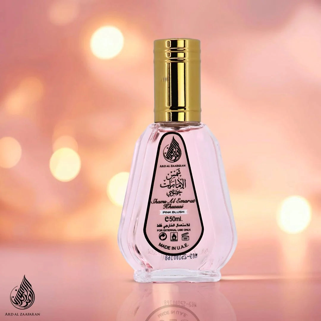 Shams Al Emarat Khusus PINK BLUSH 50ML By Ard Al Zaafaran Shams Al Emarat Khusus PINK BLUSH 50ML By Ard Al Zaafaran
