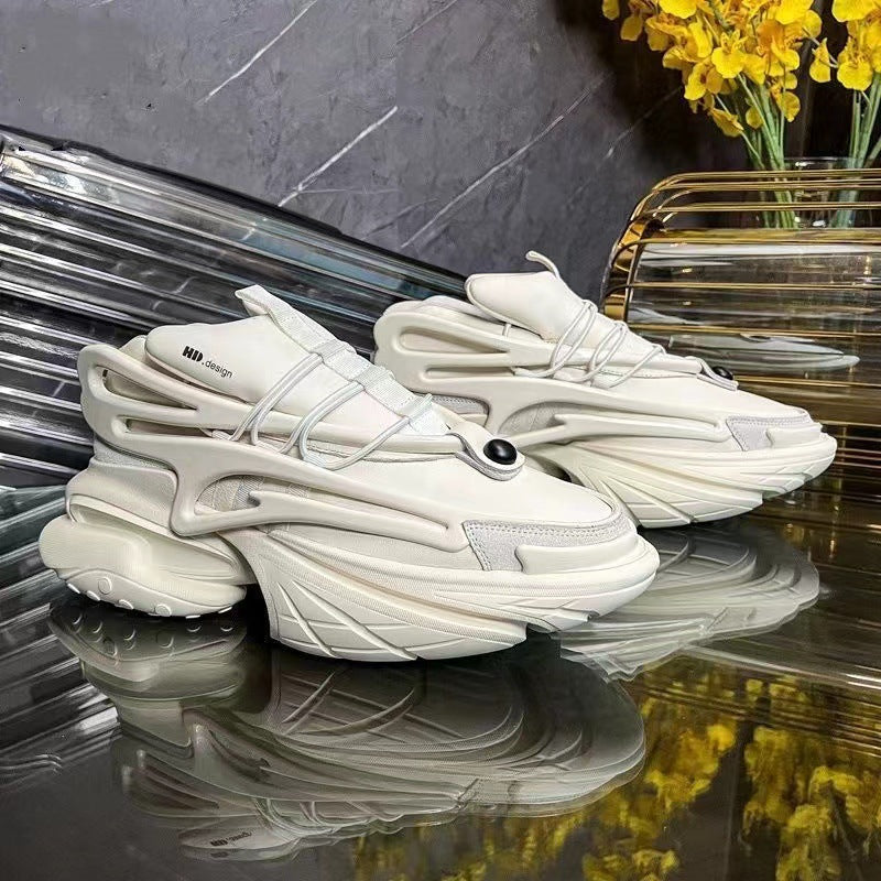 Thick Soled Spaceship Design Sports Shoes HD46 - TUZZUT Qatar Online Shopping