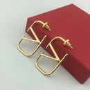 Garavani Signature Metal Earrings DN2074 - TUZZUT Qatar Online Shopping