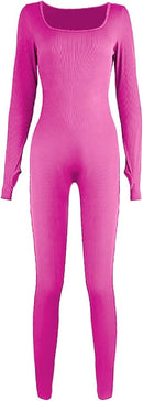 Women Jumpsuit Winter Fluffy Yoga Jumpsuits    WJP1204 - TUZZUT Qatar Online Shopping