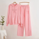 Autumn Chic Solid Loose Design Knit Sweater + Pant TZ1241 - TUZZUT Qatar Online Shopping