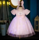 Girls Western Style Princess Dress Children's Skirt Baby Clothes   B266718 - TUZZUT Qatar Online Shopping