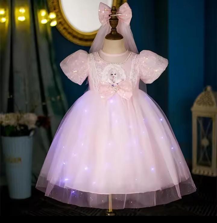 Girls Western Style Princess Dress Children's Skirt Baby Clothes B266718 Girls Western Style Princess Dress Children's Skirt Baby Clothes B266718
