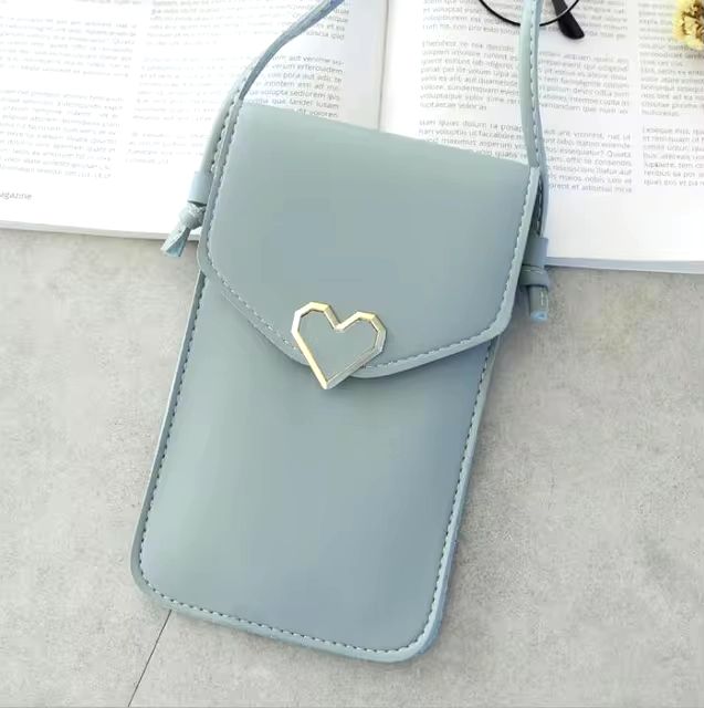 Simple New Hasp Cross Light Shoulder Bags Smartphone Leather Wallets Simple New Hasp Cross Light Shoulder Bags Smartphone Leather Wallets