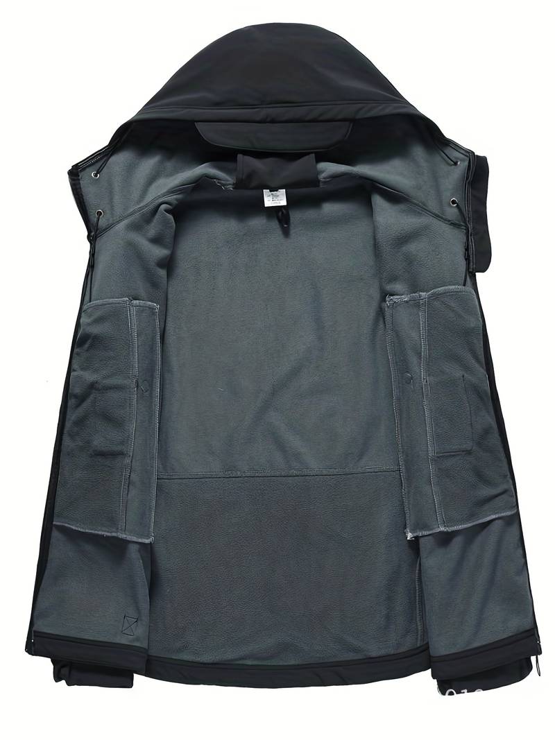 Outdoor Warm Shark Skin Soft Shell Special Tactical Training Plush Thickened Waterproof Windproof Jacket - S5206071 Outdoor Warm Shark Skin Soft Shell Special Tactical Training Plush Thickened Waterproof Windproof Jacket - S5206071