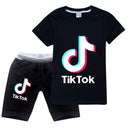Tik Tok T-shirt pants two-piece Set    S4912993 - TUZZUT Qatar Online Shopping