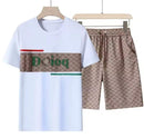 Men's Summer Casual Sports Two-Piece Set  S4996344 - TUZZUT Qatar Online Shopping