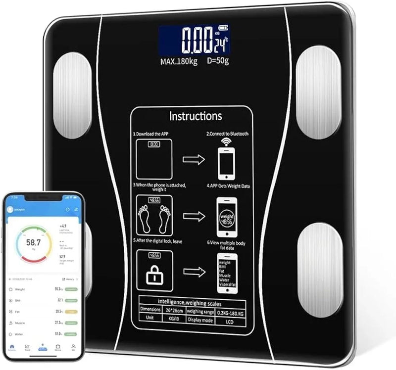 Smart Digital Body Weight Scale  WS2901 - TUZZUT Qatar Online Shopping