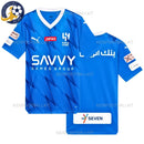 2023-2024 Al Hilal Home Football Soccer T-Shirt  12201 - TUZZUT Qatar Online Shopping