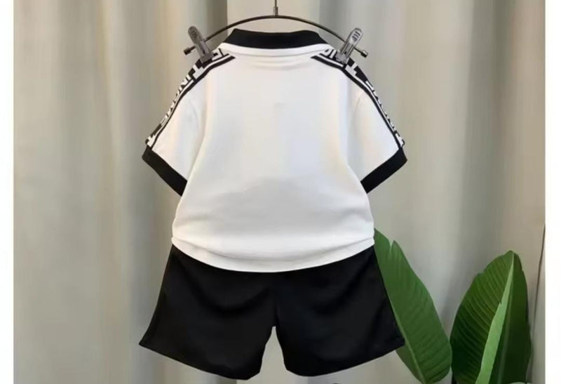 Baby Infant Toddler Summer Short Sleeve Outfit Set   1566332 - TUZZUT Qatar Online Shopping