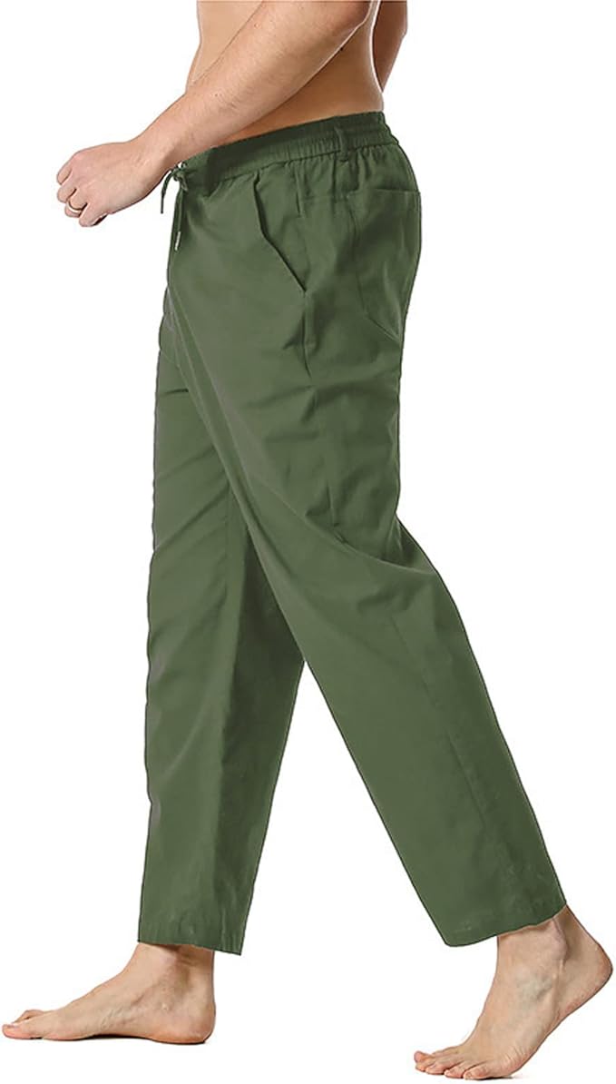 Men's Casual Drawstring Elastic Waist Trouser S1409772 Men's Casual Drawstring Elastic Waist Trouser S1409772
