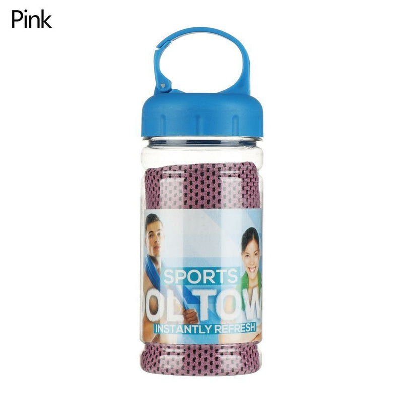 Sport Cool Towel Instantly Refresh 100x30 cm (Assorted Colours) - TUZZUT Qatar Online Shopping