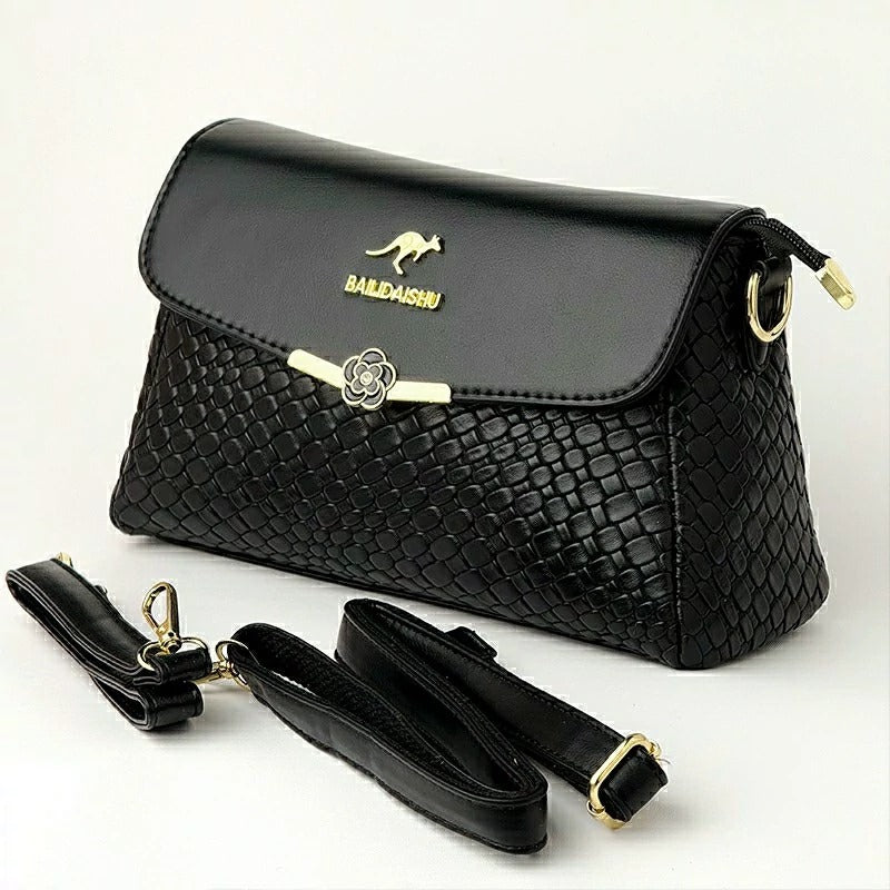 Large Capacity Rhombus Crossbody Bag B2908 - TUZZUT Qatar Online Shopping