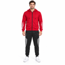Men’s Red & Black Hooded Tracksuit Set 132037 - L