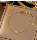 Simple Style Bracelet DN2092 - TUZZUT Qatar Online Shopping