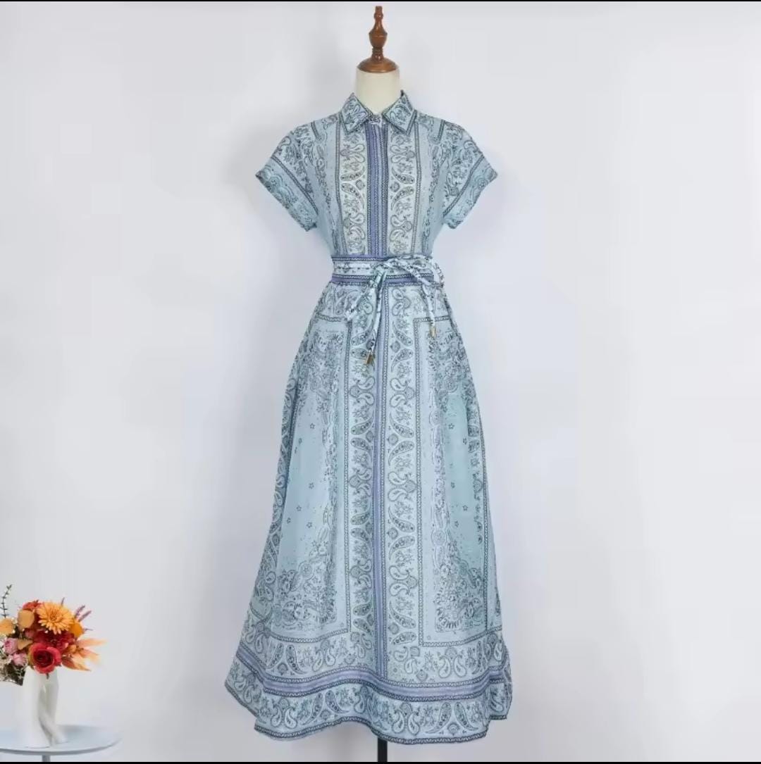 Women's Summer New Top Long Half Skirt Set B-312623 Women's Summer New Top Long Half Skirt Set B-312623