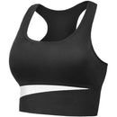 Women's U-Neck Sports Bras with Removable Padded Light Impact Wireless Seamless Yoga Bras Workout Crop Top   504312 - TUZZUT Qatar Online Shopping