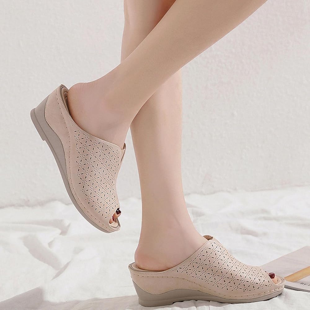 Slipper for Women Fashion Fish Mouth Open Toe Hollow Slip-on Platform Slippers Casual Outdoor Ladies Shoes B730485 Slipper for Women Fashion Fish Mouth Open Toe Hollow Slip-on Platform Slippers Casual Outdoor Ladies Shoes B730485
