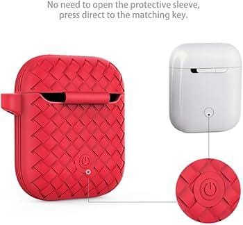 Airpods Cover Soft Silicone Headphone Case 5616 Airpods Cover Soft Silicone Headphone Case 5616