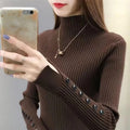 Autumn Winter Warm knit sweater Femme Turtleneck Pullovers Sweaters Long Sleeve Slim Oversize Korean Womens Sweater S2638341