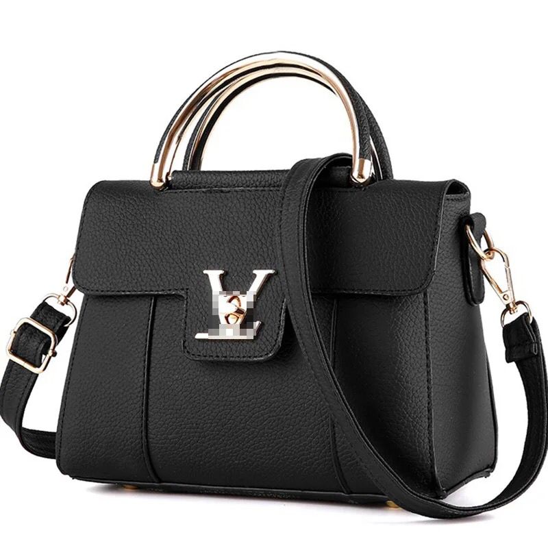 New Fashion One Shoulder Handheld Small Square Bag PU Woman Handbag Polyester Single Picture Leather Women Hand Bag S2005351