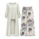 Long tunic tops with floral trousers MC-A3