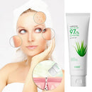FAZIYAN Aloe Vera Gel Moisturizing Soothing Gel Cream 60g For Sunburn, Dry Skin, Acne, Irritation - TUZZUT Qatar Online Shopping