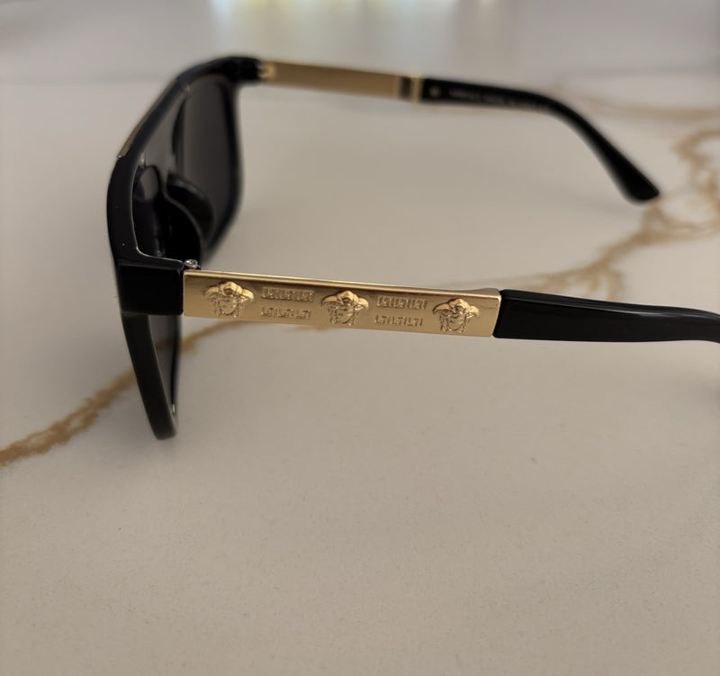 Black And Gold Sunglasses S2026 - TUZZUT Qatar Online Shopping