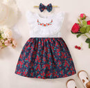 Girls 2PCS Toddler Baby Floral Dress    1435867 - TUZZUT Qatar Online Shopping