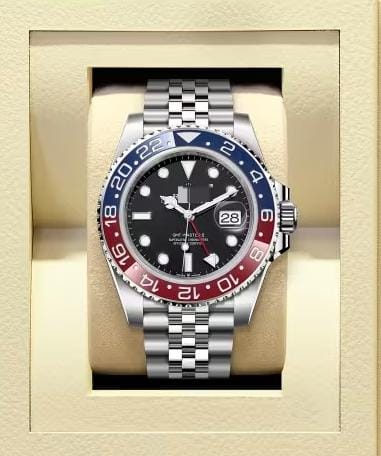 Master Black Dial Silver Watch RLX005 Master Black Dial Silver Watch RLX005