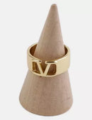 Classic Gold Ring DN2079 - TUZZUT Qatar Online Shopping