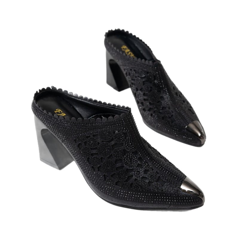 Women's High Heeled Slippers HS14 - TUZZUT Qatar Online Shopping