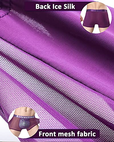 1pc Mens Scorpio Print Ice Silk Underwear 163179 - TUZZUT Qatar Online Shopping