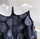 Girls Black Mesh Beach Party Dress   521319 - TUZZUT Qatar Online Shopping