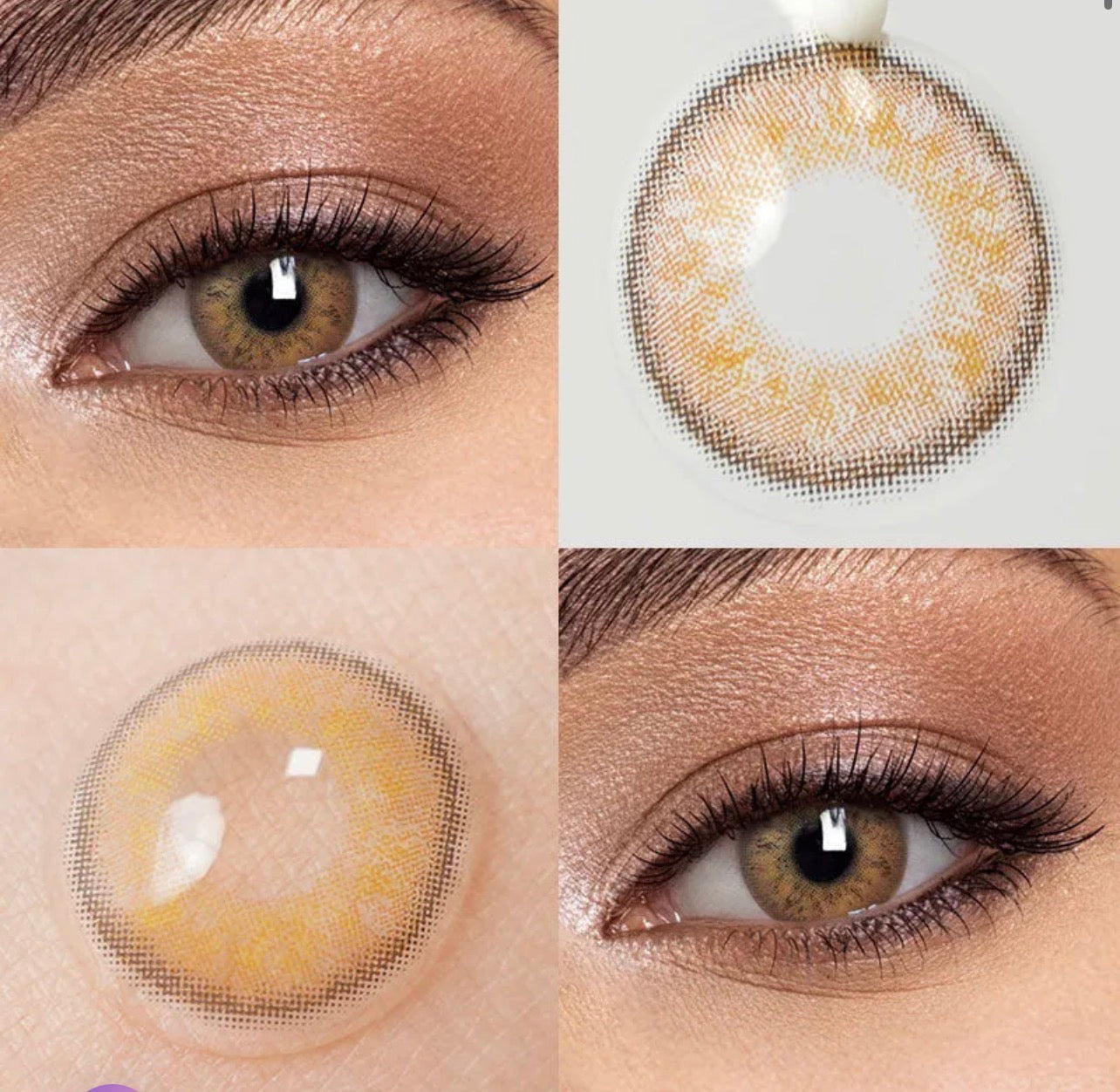 Unibling Yellowstone Contact Lenses for Eyes (1 Pair) Unibling Yellowstone Contact Lenses for Eyes (1 Pair)