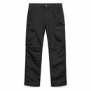 Black Cargo Trousers with Angled Zip Pockets MC-A16