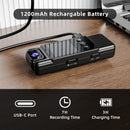 Night Vision Mini Body Camera 1080P, 180° Rotation - TUZZUT Qatar Online Shopping