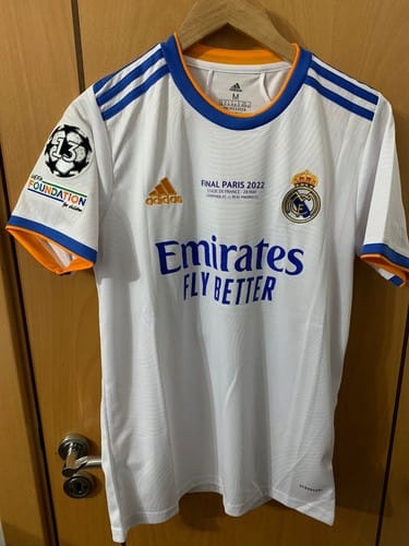 Real Madrid Home Jersey      H5184 - TUZZUT Qatar Online Shopping