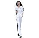 Casual Women's Sport Suit New Fashionable  Sweatshirt Bell Bottoms 2-Piece Set   B187930 - TUZZUT Qatar Online Shopping