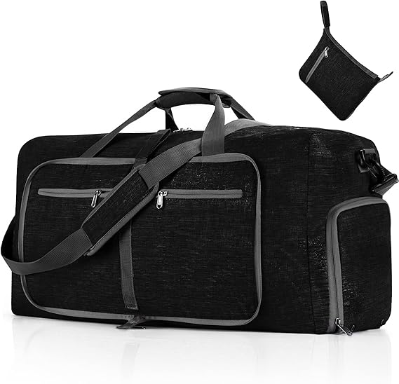 Large Capacity Carry On Luggage Bag Black 75005 - TUZZUT Qatar Online Shopping