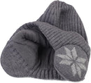 Winter Beanie Hat for Men Women Warm Knitted Cap Ear Protection Head Cap  B199372 - TUZZUT Qatar Online Shopping