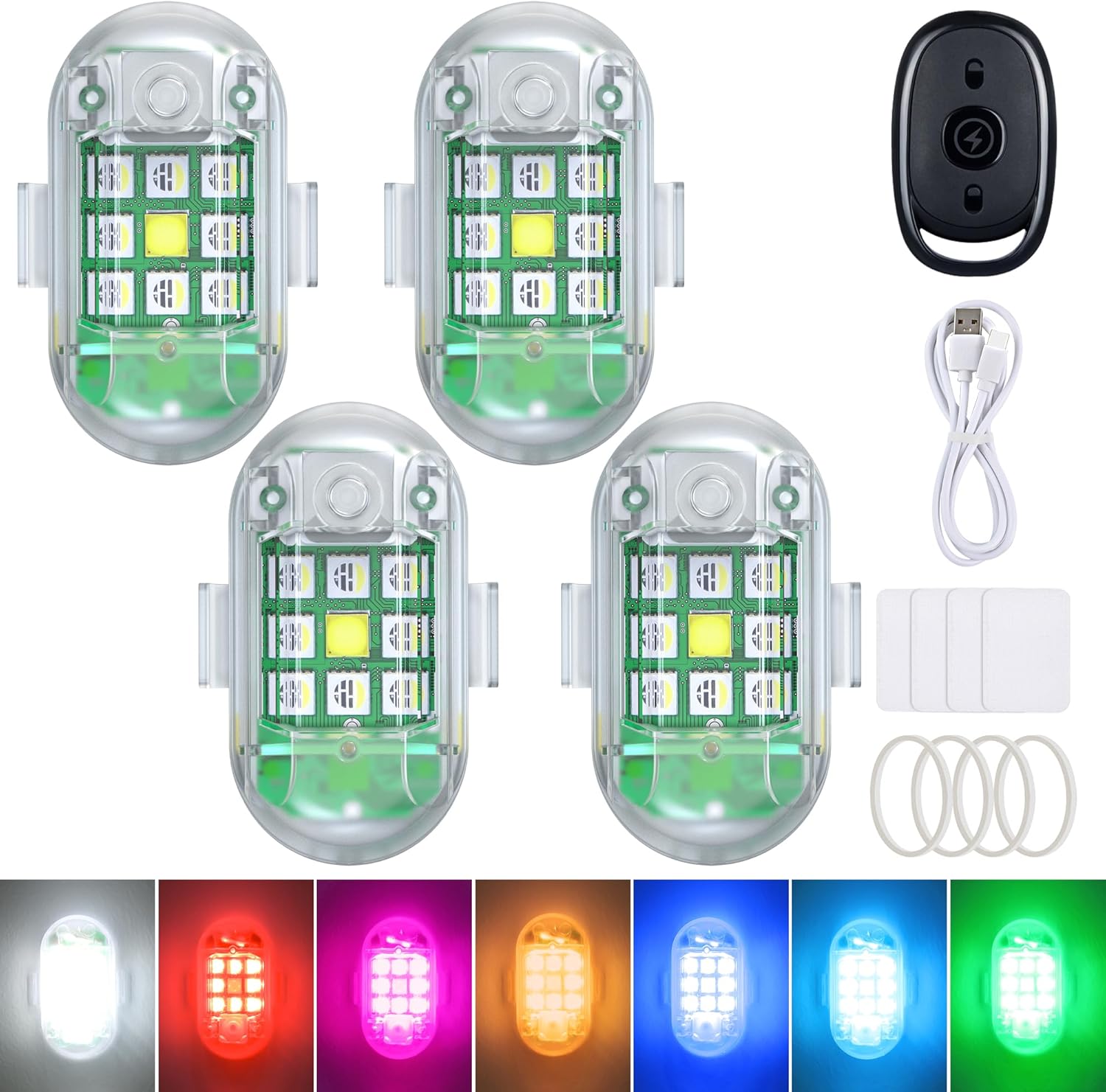 Wireless LED Lights with Remote Control Wireless LED Lights with Remote Control