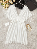 White Night Dress X4591361 - TUZZUT Qatar Online Shopping