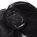 Replacement Fake Bangs 3D Air Bangs Synthetic with Toupee Top Hair -FSLH-4