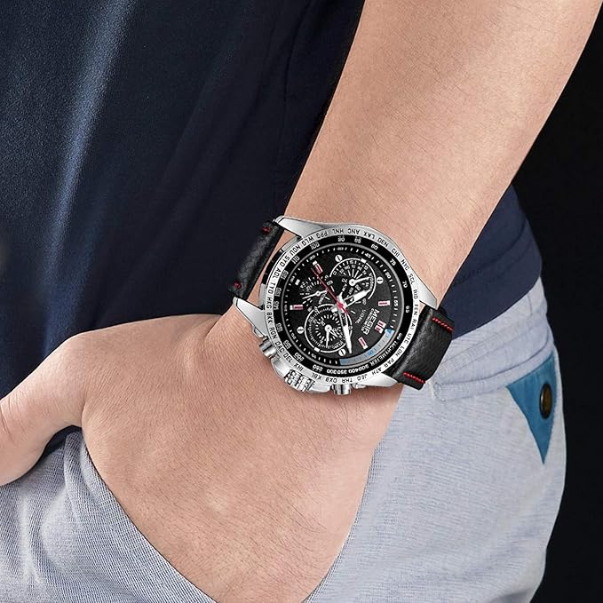 Megir Mens Military Wrist Analog Sport Watch W0176 Megir Mens Military Wrist Analog Sport Watch W0176
