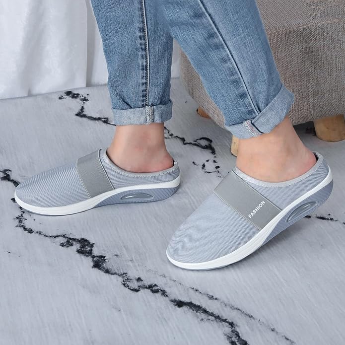 Slip On Breathable Mesh Jogging Shoes 7004445 - TUZZUT Qatar Online Shopping