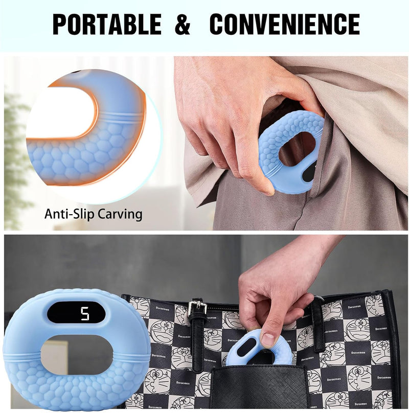 Hand Muscle Developer Grip Ring - TUZZUT Qatar Online Shopping