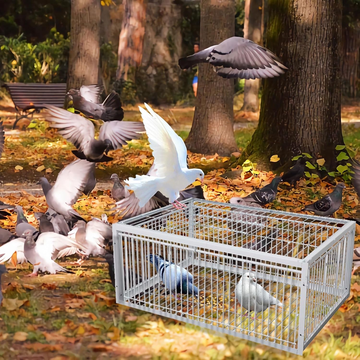 Multifunctional Birdcage, 2 Way Entrance Multifunctional Birdcage, 2 Way Entrance